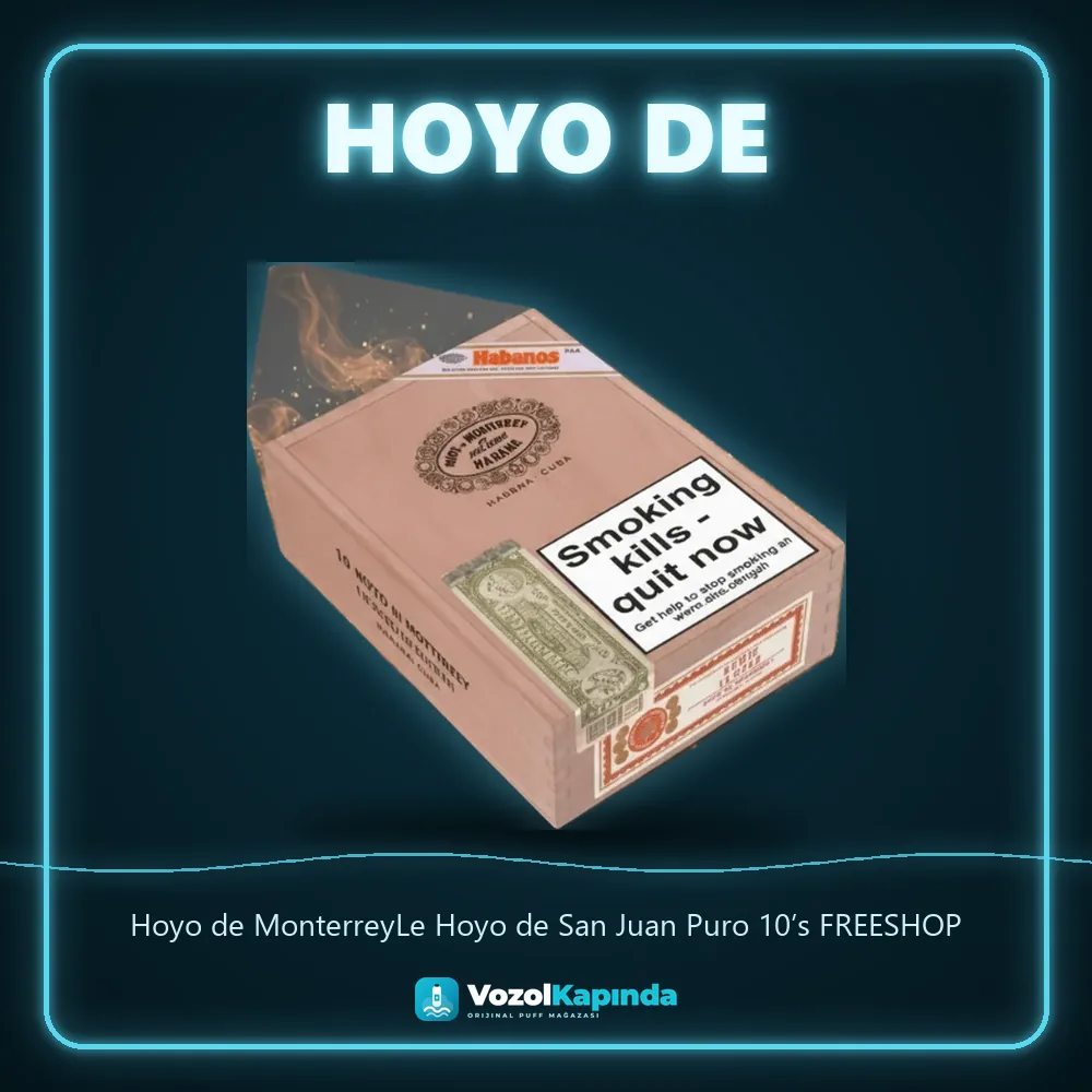 Hoyo de MonterreyLe Hoyo de San Juan Puro 10’s FREESHOP sipariş avantajları: kapıda ödeme ve gizli paket