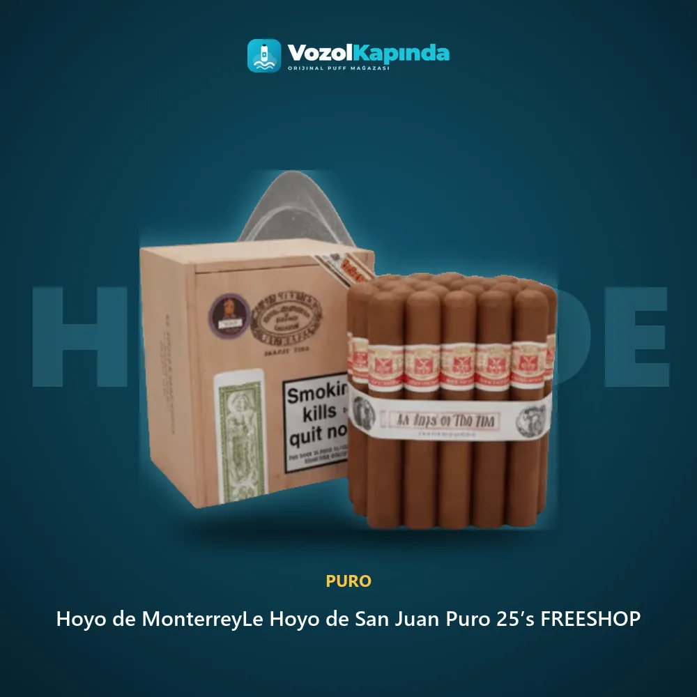 Hoyo de MonterreyLe Hoyo de San Juan Puro 25’s FREESHOP Sipariş Bilgileri Hoyo de MonterreyLe Hoyo de San Juan Puro 25’s FREESHOP sipariş avantajları: kapıda ödeme ve gizli paket