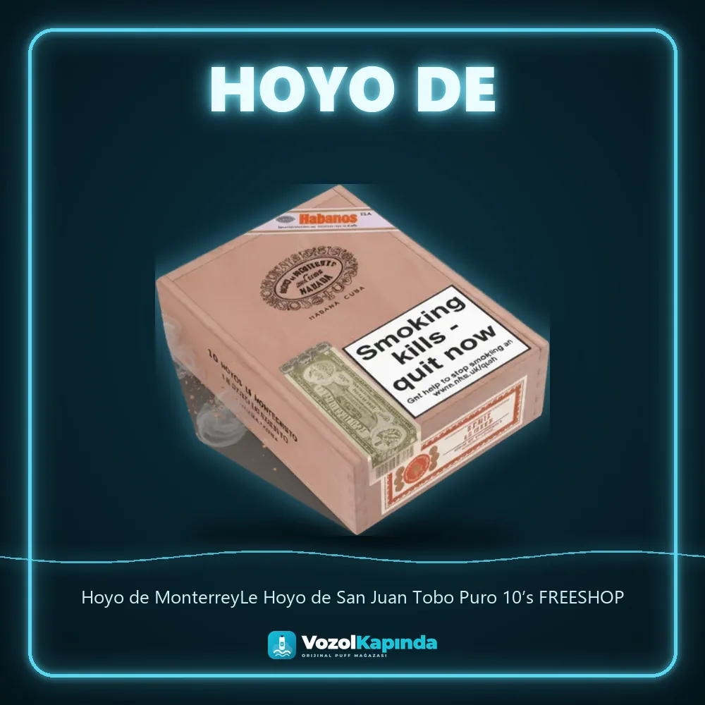Hoyo de MonterreyLe Hoyo de San Juan Tobo Puro 10’s FREESHOP Bilgi Kartı Hoyo de MonterreyLe Hoyo de San Juan Tobo Puro 10’s FREESHOP sipariş avantajları: kapıda ödeme ve gizli paket