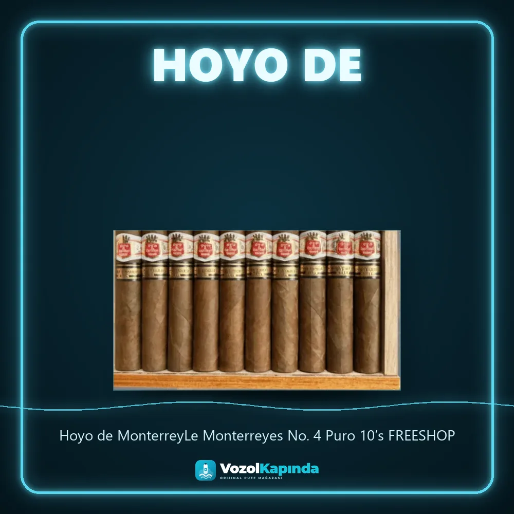 Hoyo de MonterreyLe Monterreyes No. 4 Puro 10’s FREESHOP sipariş avantajları: kapıda ödeme ve gizli paket