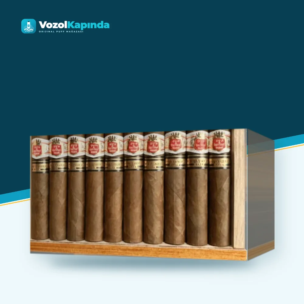 Hoyo de MonterreyLe Monterreyes No. 4 Puro 10’s FREESHOP ön yüz görseli, orijinal ambalaj