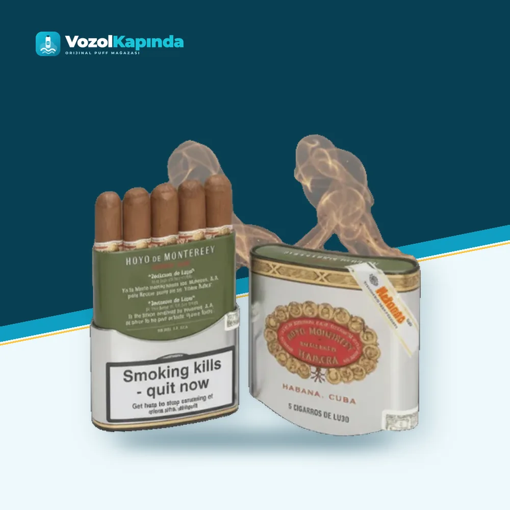 Hoyo de MonterreyLe Souvenir de Luxe Puro 5’s FREESHOP Paket Görünümü Hoyo de MonterreyLe Souvenir de Luxe Puro 5’s FREESHOP paket görünümü