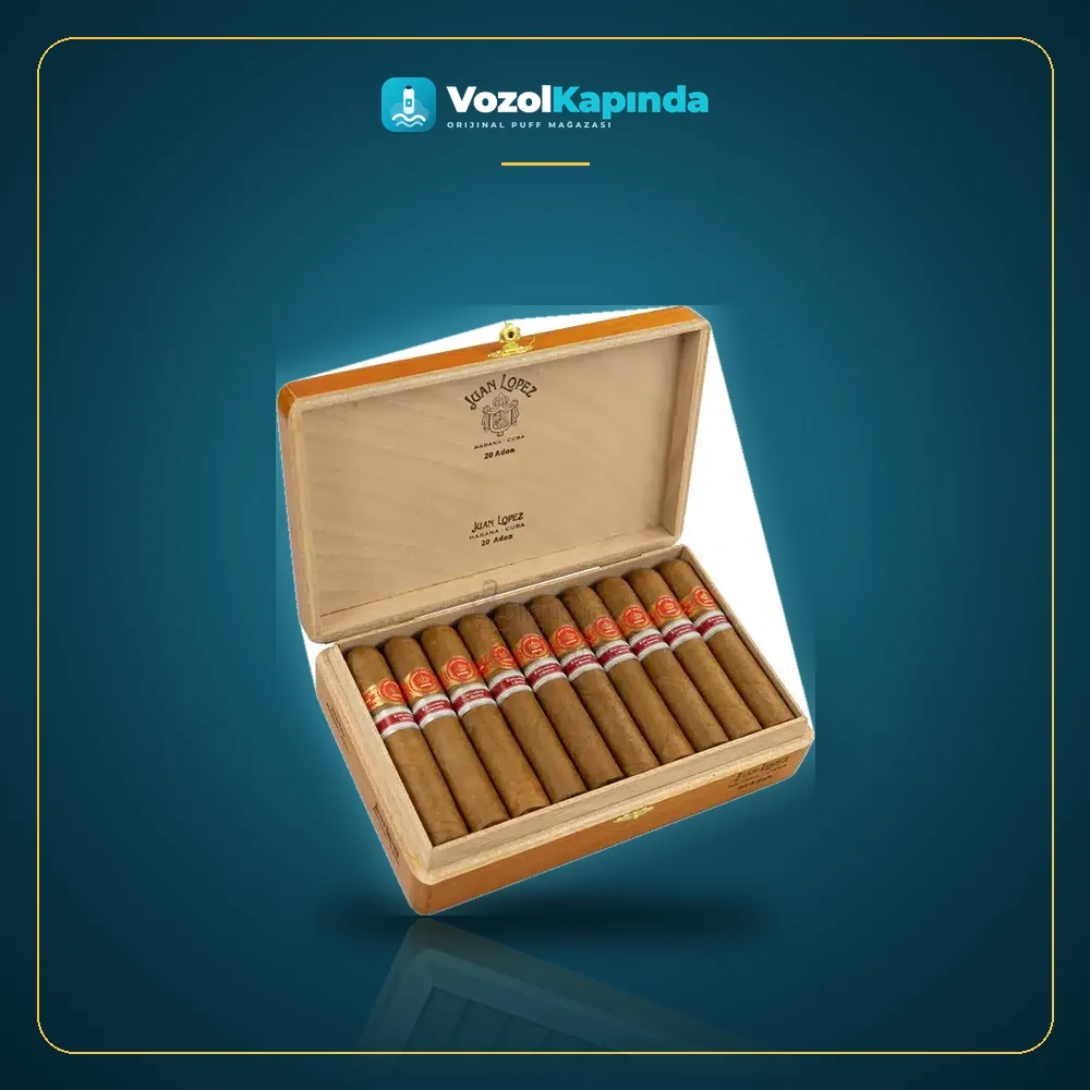 Juan Lopez Adon 20’s Puro FREESHOP Orijinal Ambalaj Juan Lopez Adon 20’s Puro FREESHOP ön yüz görseli, orijinal ambalaj