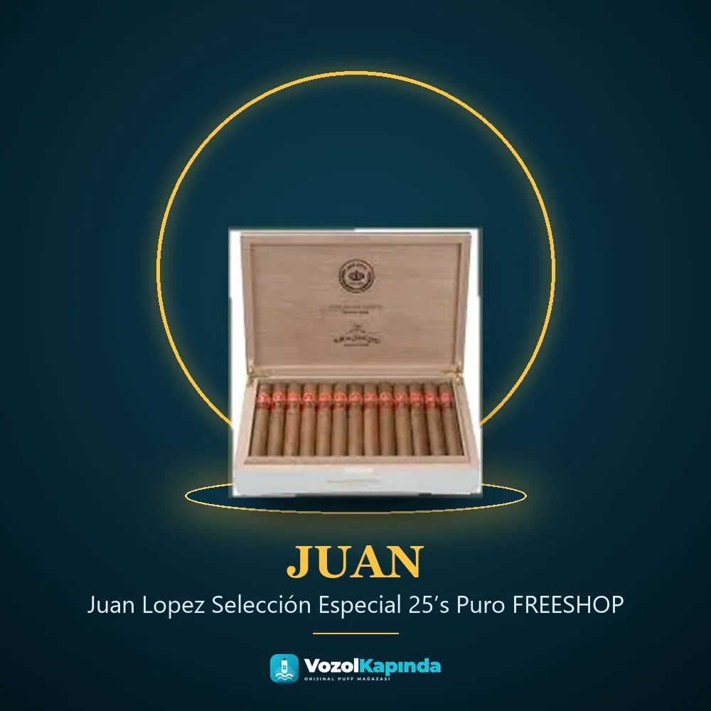 Juan Lopez Selección Especial 25’s Puro FREESHOP Bilgi Kartı Juan Lopez Selección Especial 25’s Puro FREESHOP sipariş avantajları: kapıda ödeme ve gizli paket