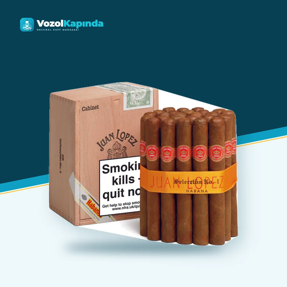 Juan Lopez Seleccion No.1 SLB 25’s Puro FREESHOP Ürün Görseli Juan Lopez Seleccion No.1 SLB 25’s Puro FREESHOP paket görünümü