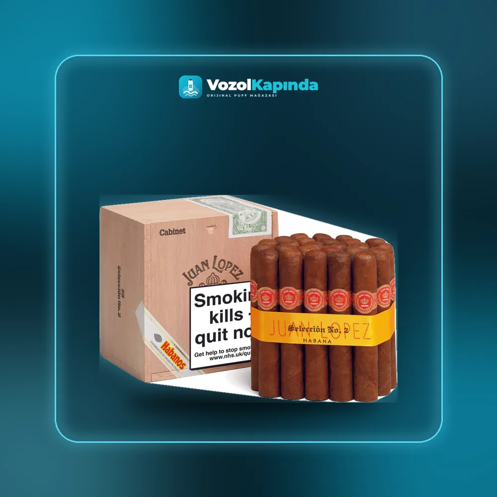 Juan Lopez Seleccion No.2 SLB 25’s Puro FREESHOP satın al, Vozol Kapında