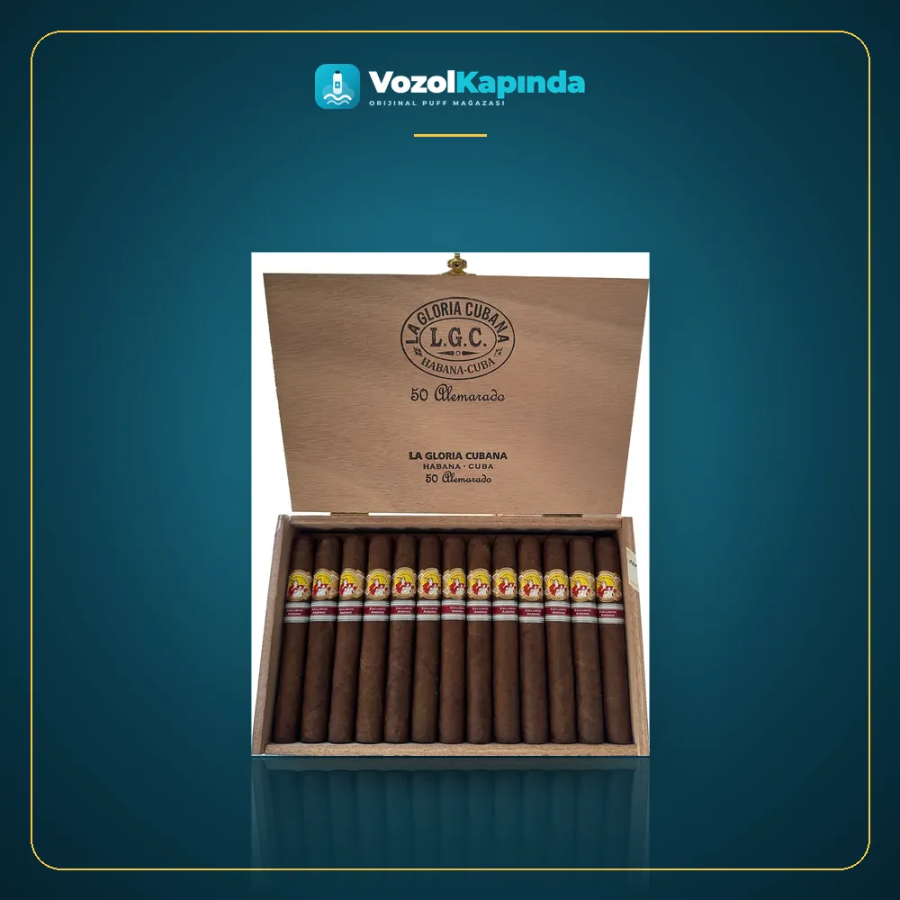 La Gloria Cubana Alemarado D’Or No.4 50’s Puro FREESHOP paket görünümü