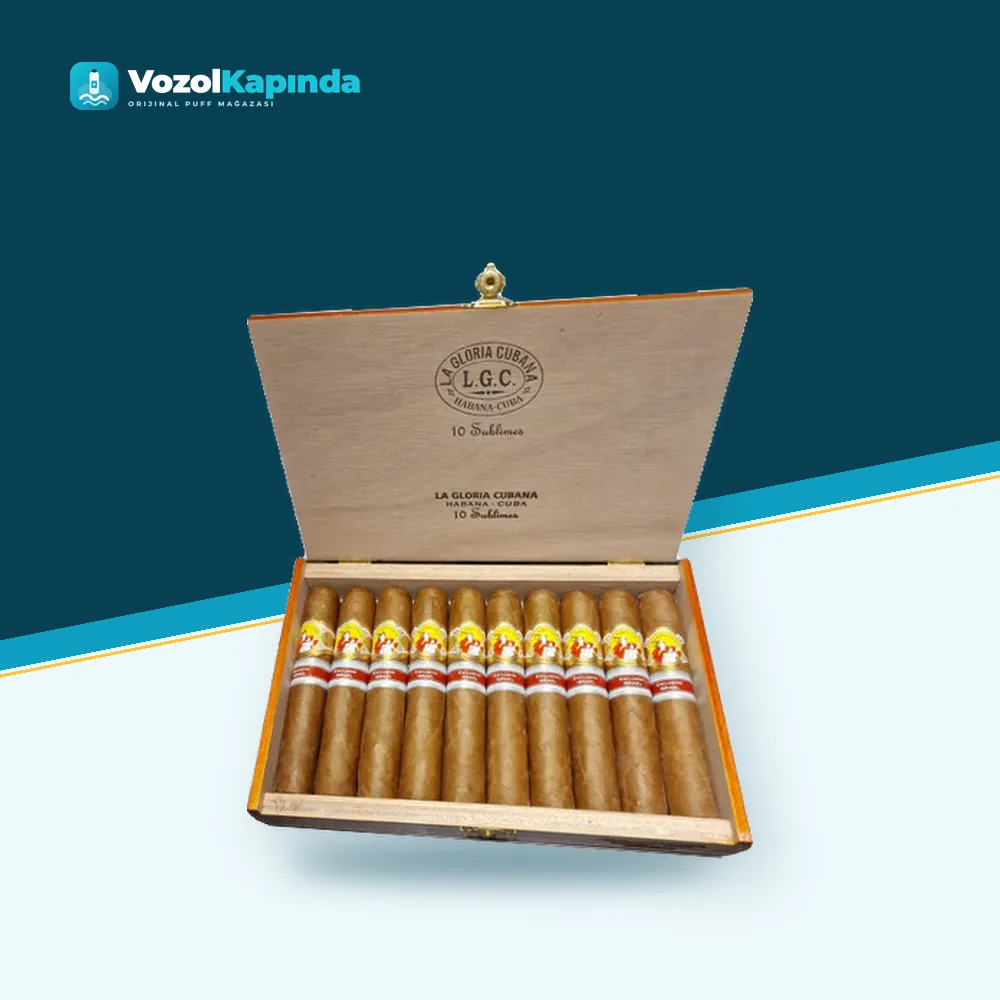 La Gloria Cubana Sublimes 10’s Puro FREESHOP Paket Görünümü La Gloria Cubana Sublimes 10’s Puro FREESHOP paket görünümü