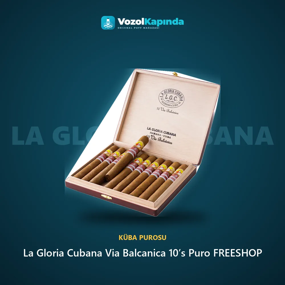 La Gloria Cubana Via Balcanica 10’s Puro FREESHOP Özellikleri La Gloria Cubana Via Balcanica 10’s Puro FREESHOP sipariş avantajları: kapıda ödeme ve gizli paket
