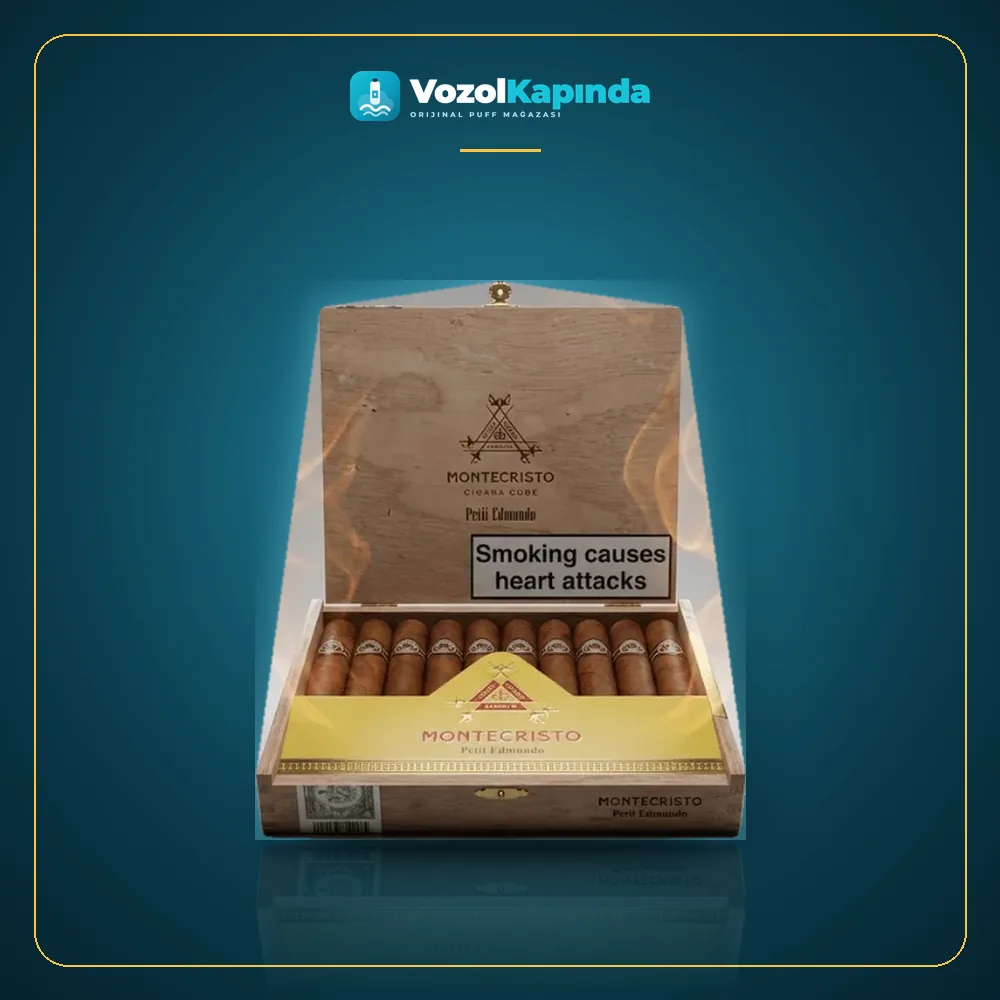 Montecristo Double Edmundo 10’s Puro FREESHOP paket görünümü