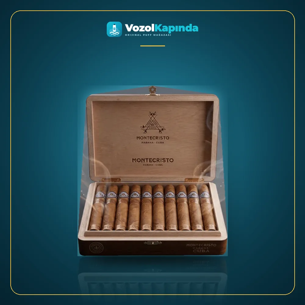 Montecristo Linea 1935 Dumas 20’s Puro FREESHOP ön yüz görseli, orijinal ambalaj