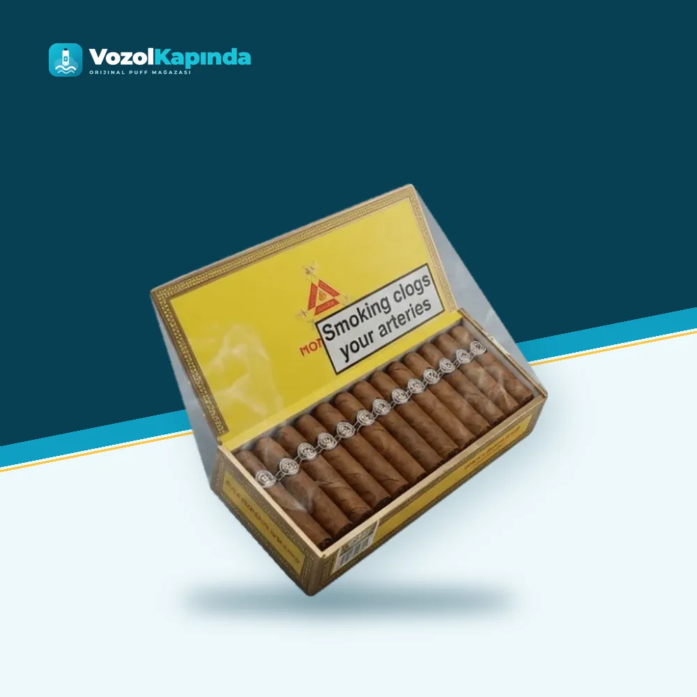 Montecristo Media Corona 25’s Puro FREESHOP Paket Görünümü Montecristo Media Corona 25’s Puro FREESHOP ürün görseli, orijinal puro
