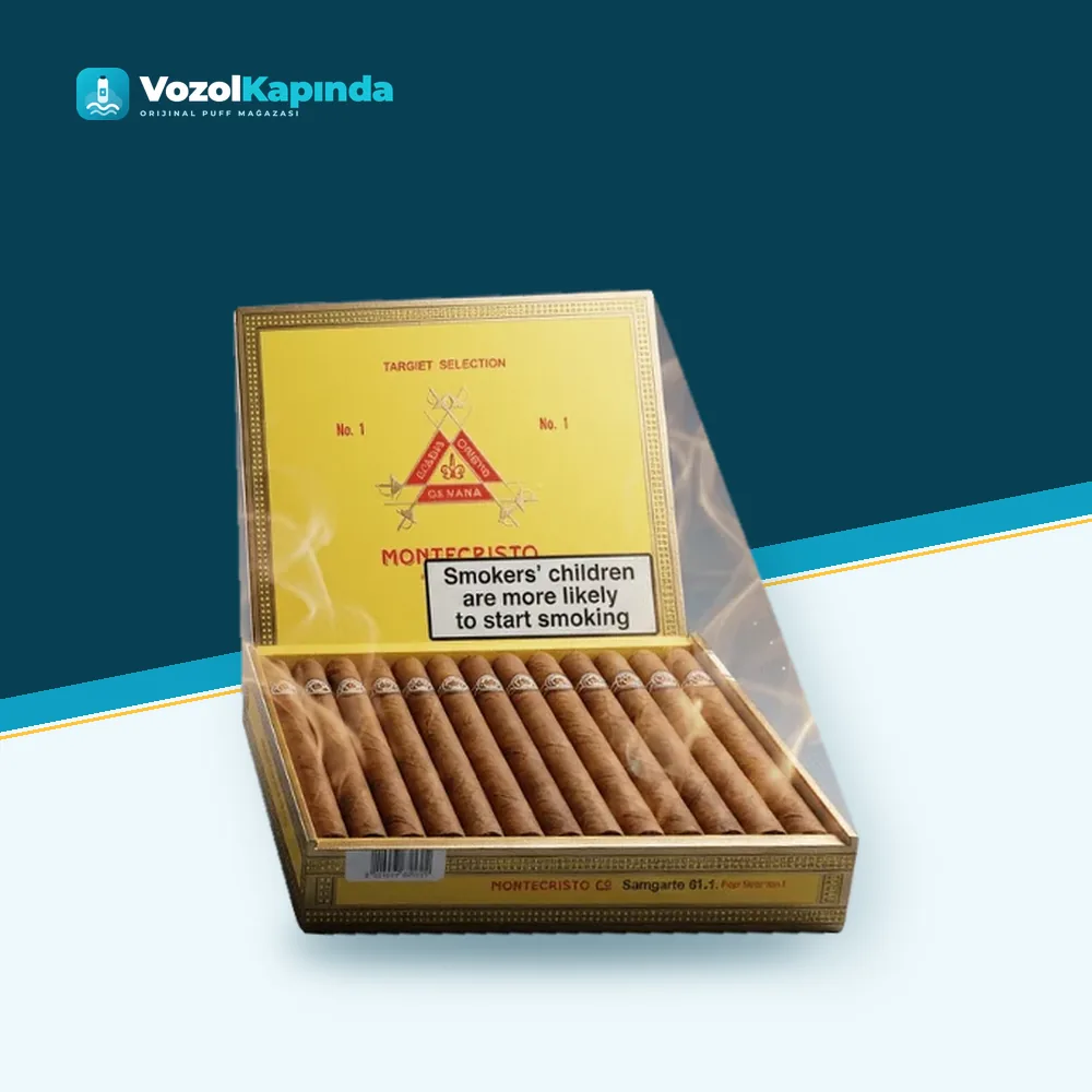 Montecristo No. 1 25’s Puro FREESHOP ürün görseli, orijinal puro