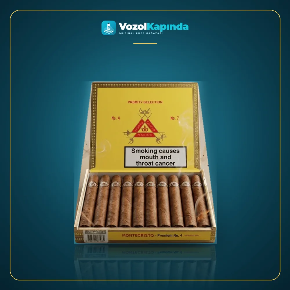 Montecristo No. 2 10’s Puro FREESHOP Orijinal Ambalaj Montecristo No. 2 10’s Puro FREESHOP ürün görseli, orijinal puro