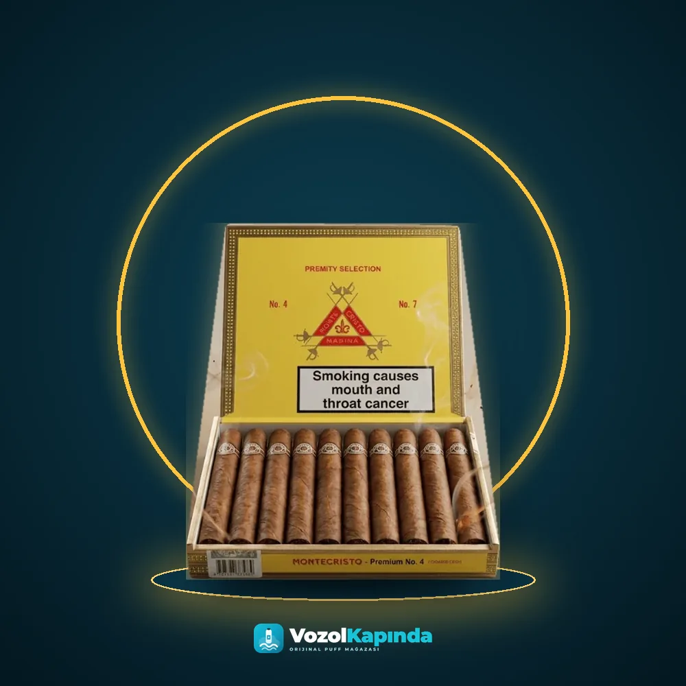 Montecristo No. 2 25’s Puro FREESHOP Sipariş Montecristo No. 2 25’s Puro FREESHOP, Vozol Kapında orijinal puro
