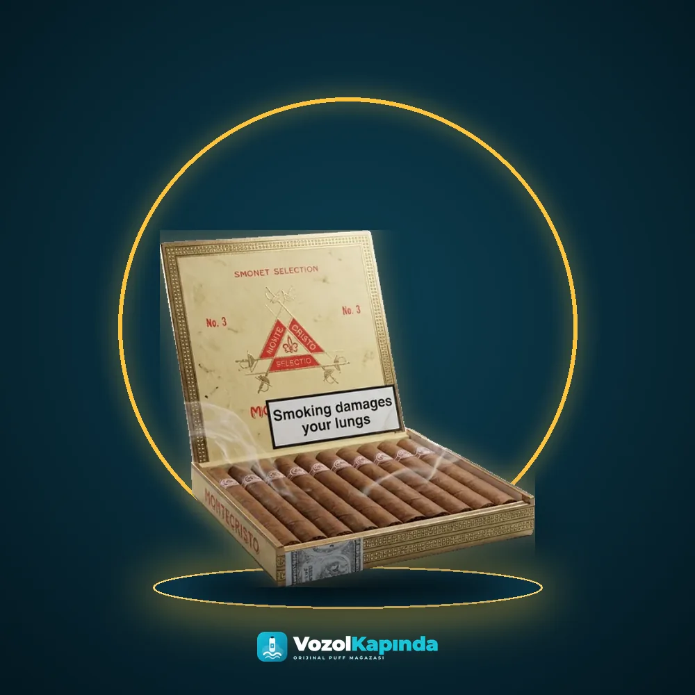 Montecristo No. 3 25’s Puro FREESHOP satın al, Vozol Kapında