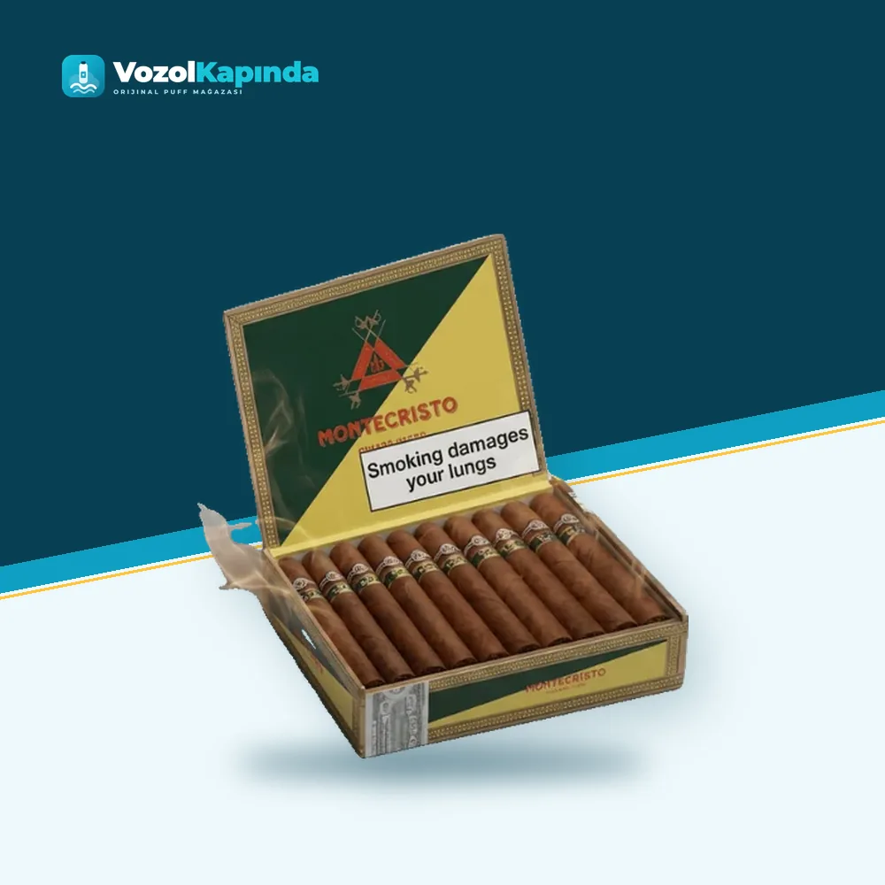 Montecristo Open Eagle Tubo Puro 20’s FREESHOP Orijinal Ambalaj Montecristo Open Eagle Tubo Puro 20’s FREESHOP ürün görseli, orijinal puro
