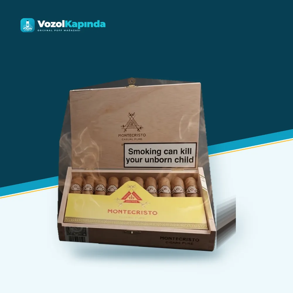 Montecristo Petit Edmundo Puro 10’s FREESHOP Orijinal Ambalaj Montecristo Petit Edmundo Puro 10’s FREESHOP ürün görseli, orijinal puro