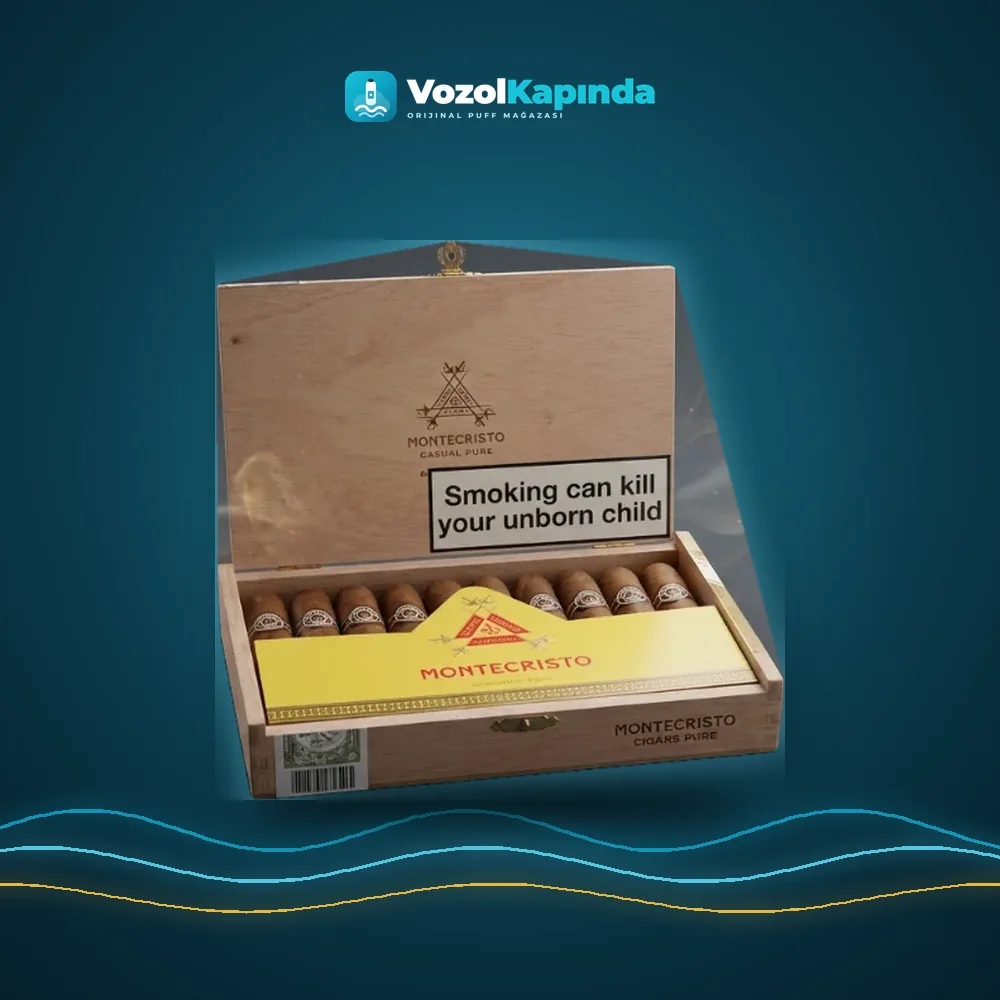 Montecristo Petit Edmundo Puro Tubo 25’s FREESHOP Satın Al Montecristo Petit Edmundo Puro Tubo 25’s FREESHOP, Vozol Kapında orijinal puro