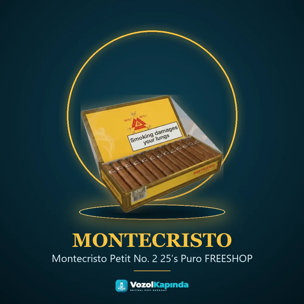 Montecristo Petit No. 2 25’s Puro FREESHOP Sipariş Bilgileri Montecristo Petit No. 2 25’s Puro FREESHOP sipariş avantajları: kapıda ödeme ve gizli paket