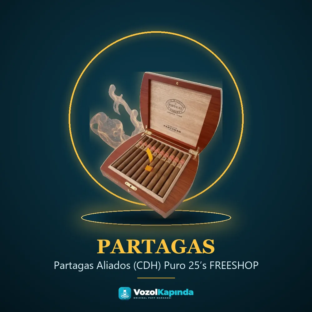 Partagas Aliados (CDH) Puro 25’s FREESHOP Sipariş Bilgileri Partagas Aliados (CDH) Puro 25’s FREESHOP bilgi kartı, orijinal puro