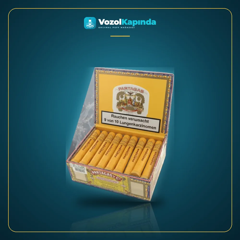 Partagas Coronas Senior Puro 25’s FREESHOP paket görünümü