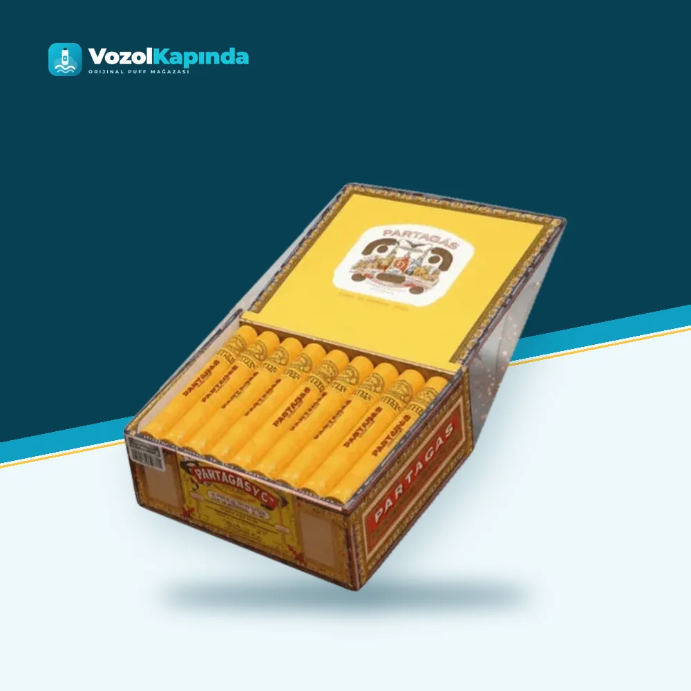 Partagas de Luxe Puro 25’s FREESHOP ön yüz görseli, orijinal ambalaj