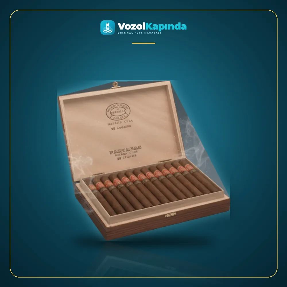 Partagas Legados Puro 25’s FREESHOP ön yüz görseli, orijinal ambalaj