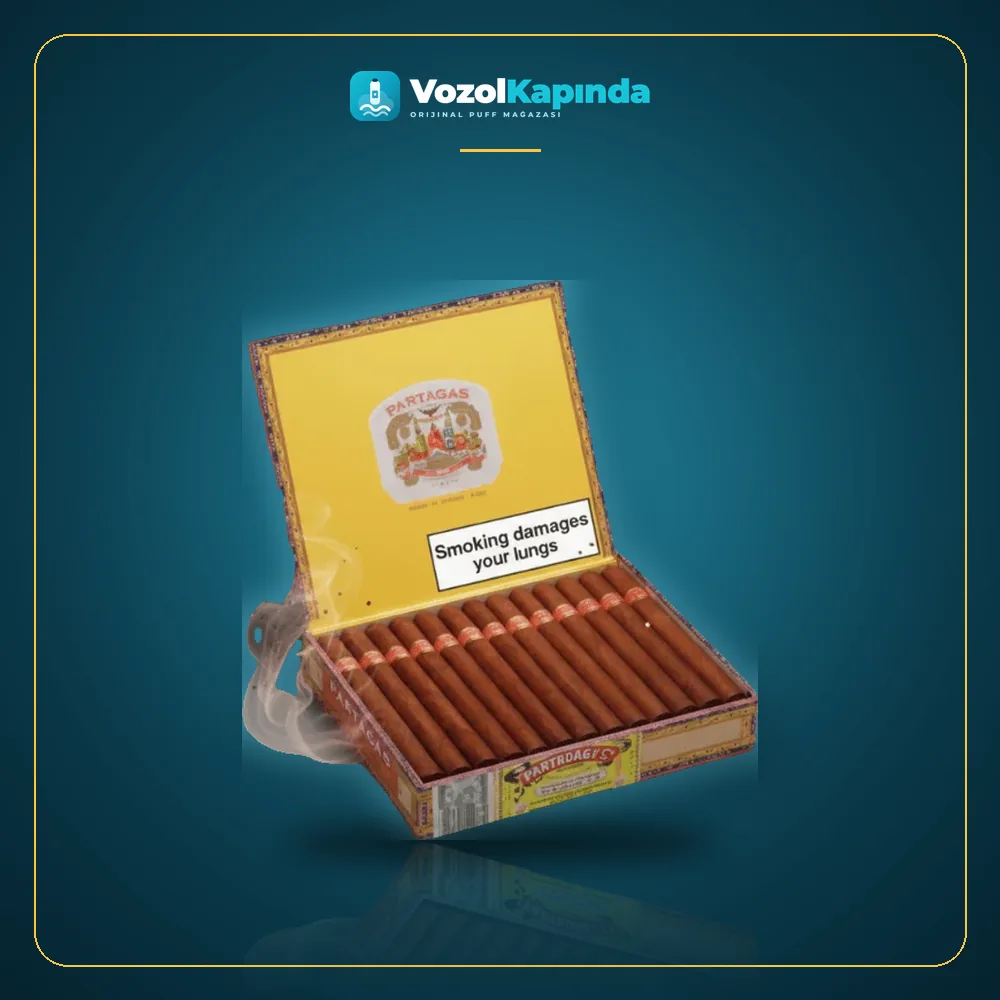 Partagas Lusitania Puro 25’s FREESHOP Paket Görünümü Partagas Lusitania Puro 25’s FREESHOP ürün görseli, orijinal puro