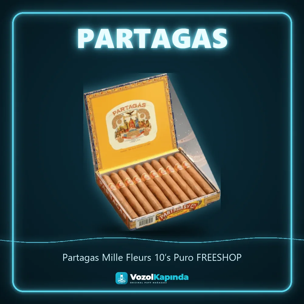Partagas Mille Fleurs 10’s Puro FREESHOP sipariş avantajları: kapıda ödeme ve gizli paket