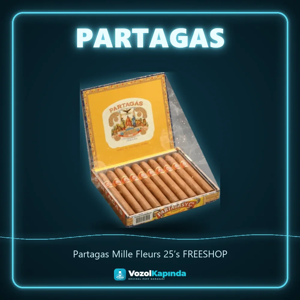 Partagas Mille Fleurs 25’s FREESHOP sipariş avantajları: kapıda ödeme ve gizli paket
