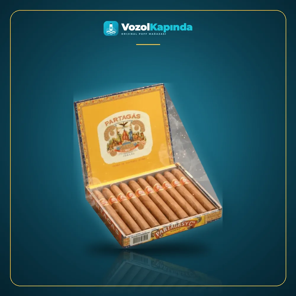 Partagas Mille Fleurs 25’s FREESHOP ön yüz görseli, orijinal ambalaj