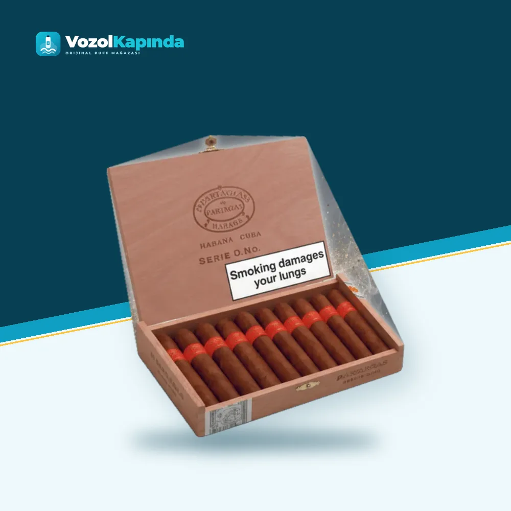 Partagas Serie D No. 3 Puro 25’s FREESHOP Ürün Görseli Partagas Serie D No. 3 Puro 25’s FREESHOP paket görünümü