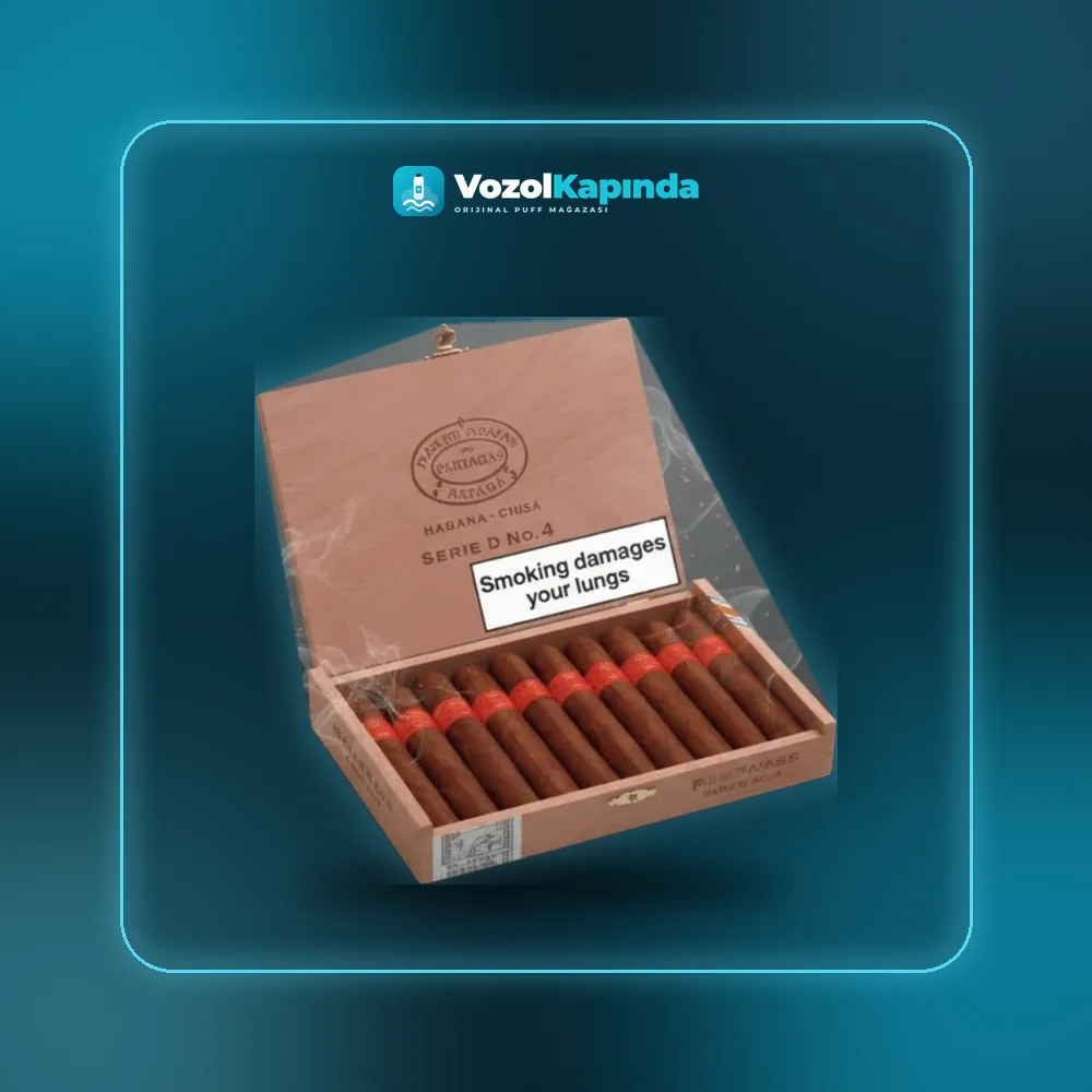 Partagas Serie D No. 4 Puro Tubo 10’s FREESHOP Sipariş Partagas Serie D No. 4 Puro Tubo 10’s FREESHOP, Vozol Kapında orijinal puro