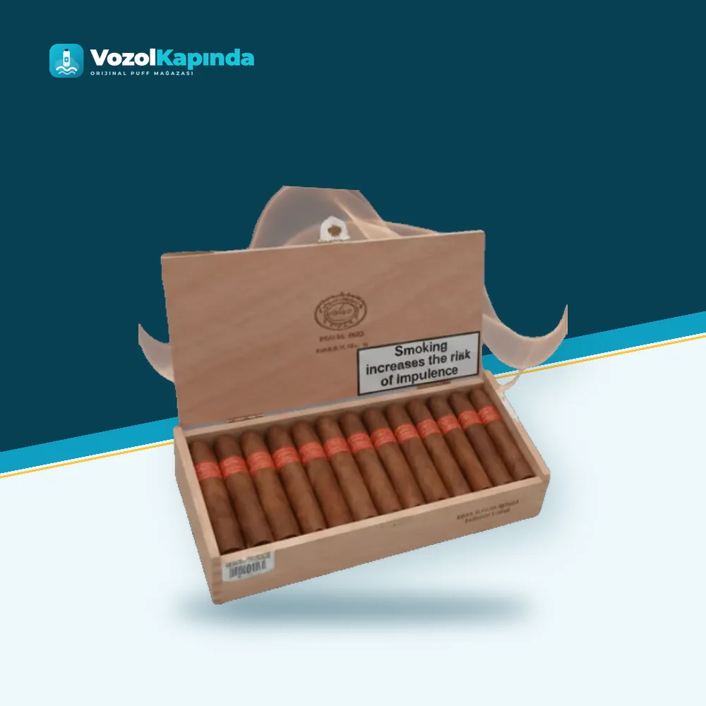 Partagas Serie D No. 5 Puro 25’s FREESHOP Orijinal Ambalaj Partagas Serie D No. 5 Puro 25’s FREESHOP ön yüz görseli, orijinal ambalaj