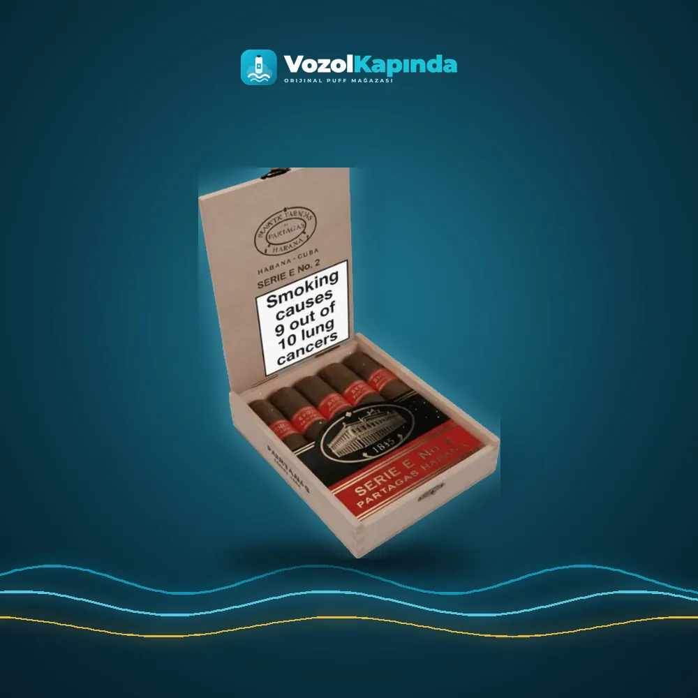 Partagas Serie E No. 2 25’s FREESHOP Sipariş Partagas Serie E No. 2 25’s FREESHOP, Vozol Kapında orijinal puro