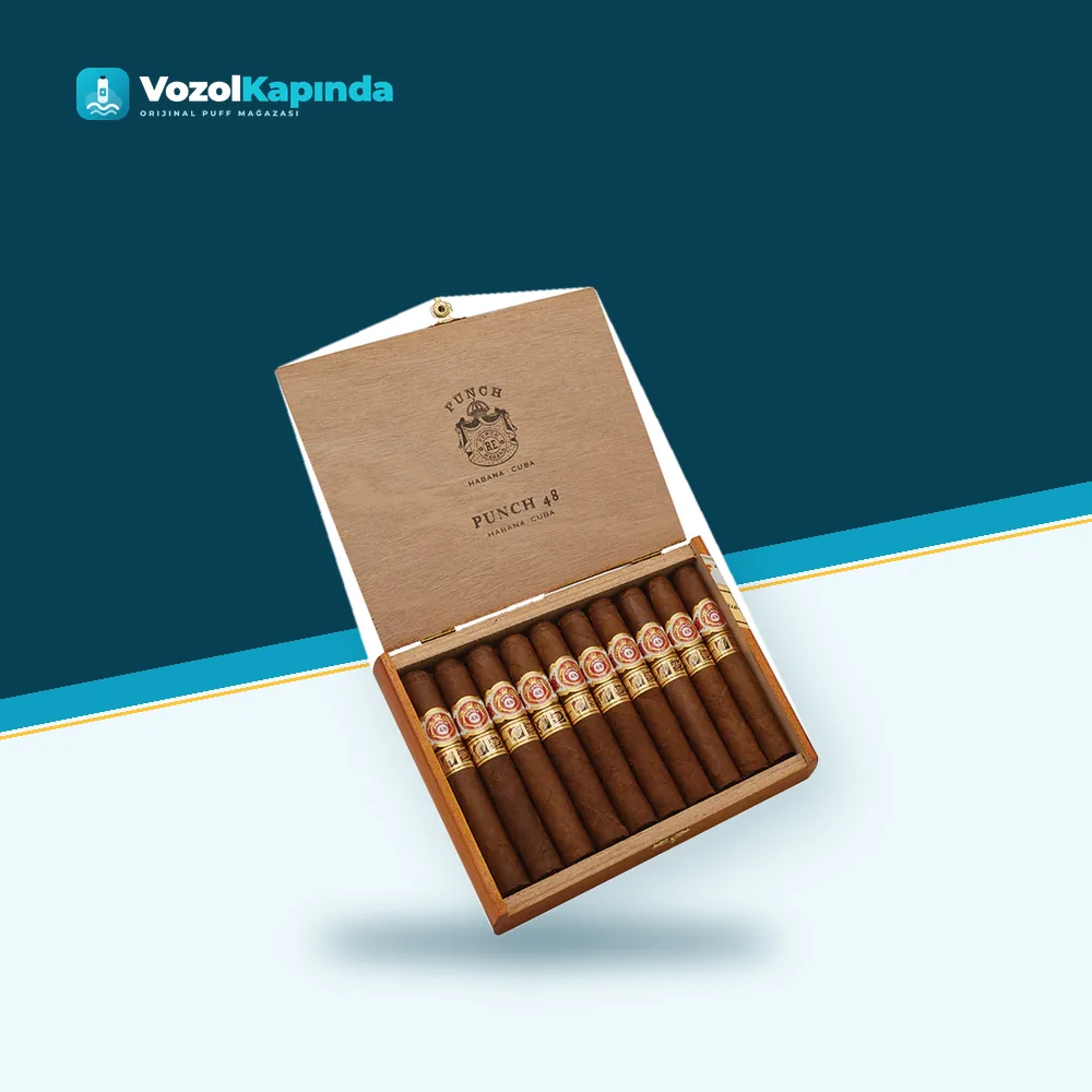 Punch 48 (CDH + HS) 10’s Puro FREESHOP Paket Görünümü Punch 48 (CDH + HS) 10’s Puro FREESHOP ön yüz görseli, orijinal ambalaj