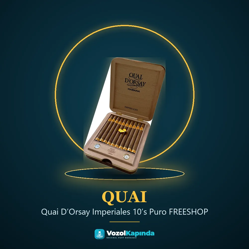 Quai D’Orsay Imperiales 10’s Puro FREESHOP Sipariş Bilgileri Quai D’Orsay Imperiales 10’s Puro FREESHOP sipariş avantajları: kapıda ödeme ve gizli paket