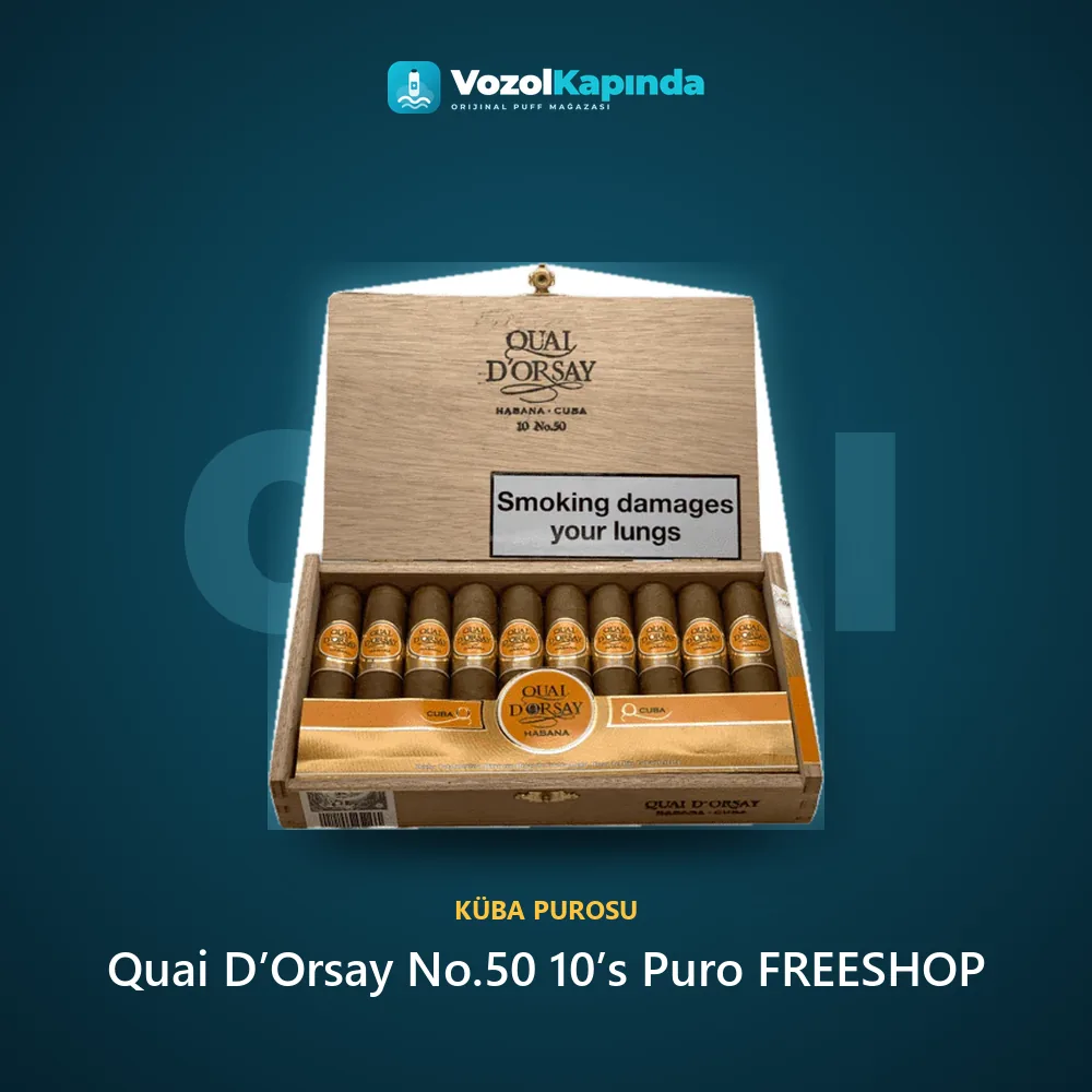 Quai D’Orsay No.50 10’s Puro FREESHOP Özellikleri Quai D’Orsay No.50 10’s Puro FREESHOP sipariş avantajları: kapıda ödeme ve gizli paket