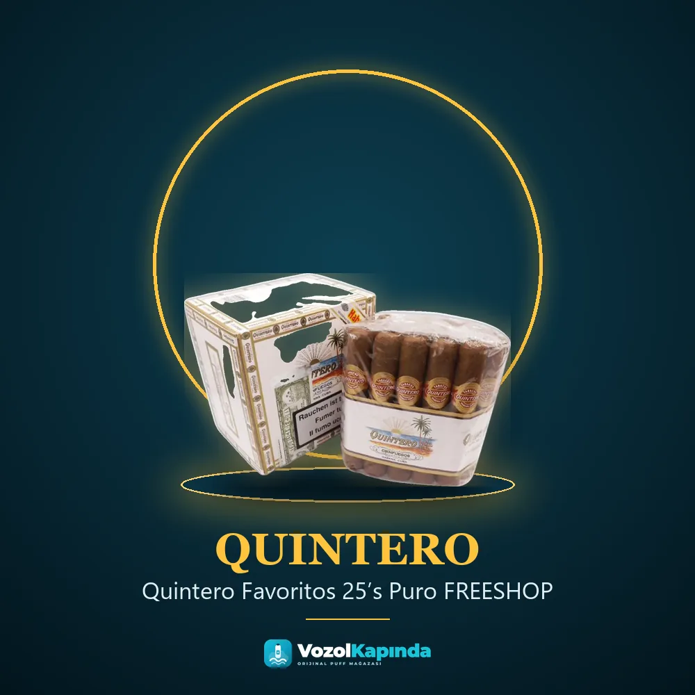 Quintero Favoritos 25’s Puro FREESHOP Özellikleri Quintero Favoritos 25’s Puro FREESHOP özellikleri: orijinal ürün, kapıda ödeme, gizli paket