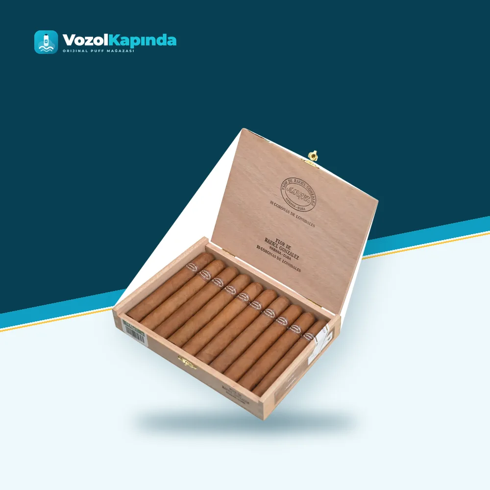 Rafael Gonzalez Coronas de Lonsdales 25’s Puro FREESHOP Paket Görünümü Rafael Gonzalez Coronas de Lonsdales 25’s Puro FREESHOP ön yüz görseli, orijinal ambalaj