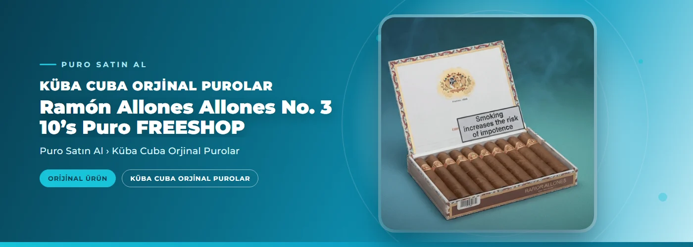 Ramón Allones Allones No. 3	10’s Puro FREESHOP