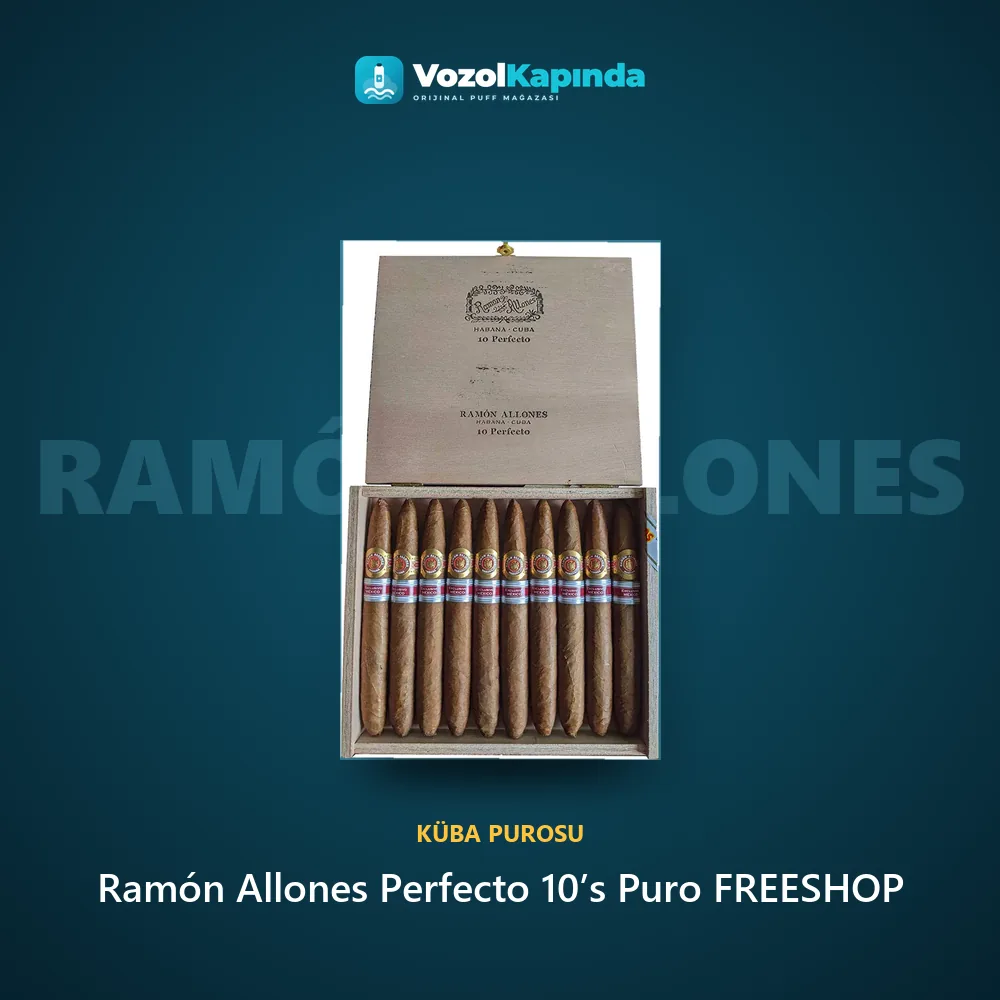 Ramón Allones Perfecto 10’s Puro FREESHOP Özellikleri Ramón Allones Perfecto 10’s Puro FREESHOP sipariş avantajları: kapıda ödeme ve gizli paket