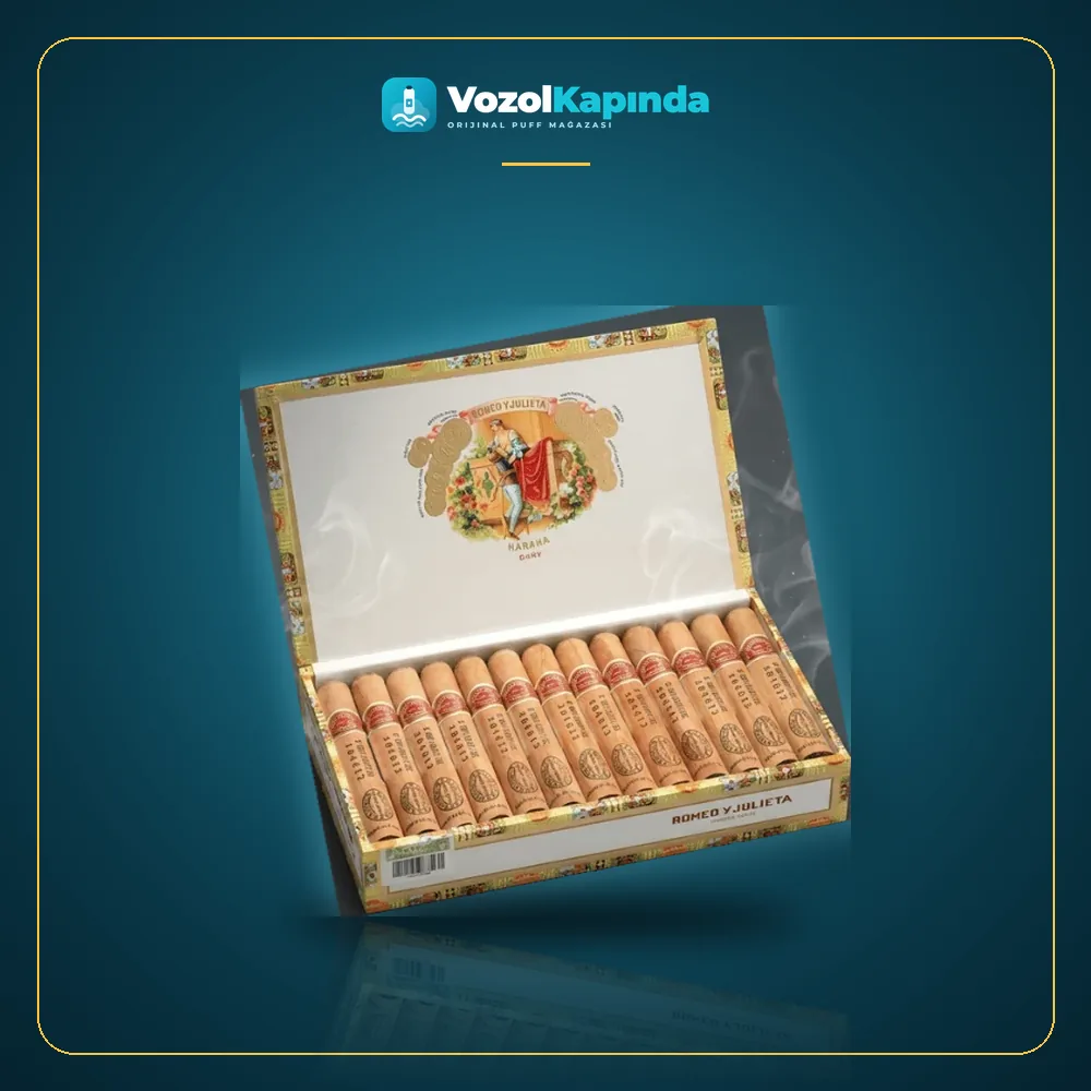 Romeo Y Julieta Cedros de Luxe No.3 Puro 25’s Tubo FREESHOP ürün görseli, orijinal Küba purosu