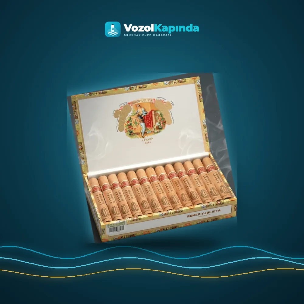 Romeo Y Julieta Cedros de Luxe No.3 Puro 25’s Tubo FREESHOP satın al, Vozol Kapında