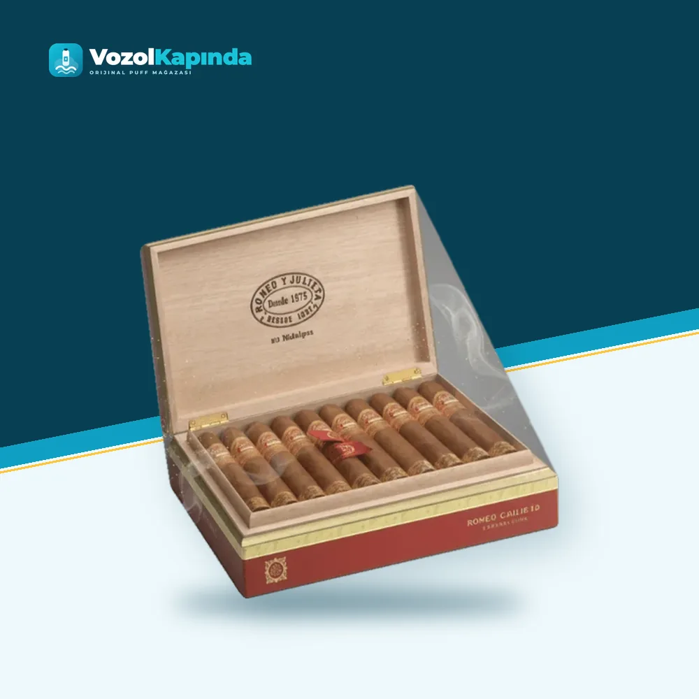 Romeo y Julieta Linea de Oro Hidalgos Puro 20’s FREESHOP Ürün Görseli Romeo y Julieta Linea de Oro Hidalgos Puro 20’s FREESHOP ürün görseli, orijinal Küba purosu