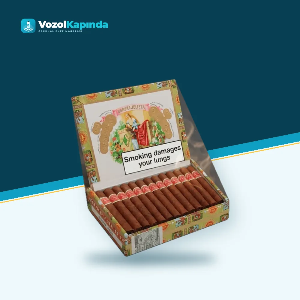 Romeo Y Julieta Petit Julietas Puro 25’s FREESHOP Paket Görünümü Romeo Y Julieta Petit Julietas Puro 25’s FREESHOP paket görünümü