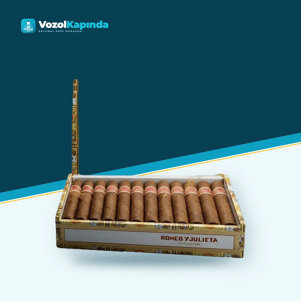 Romeo Y Julieta Regalias de Londres Puro 25’s FREESHOP Ürün Görseli Romeo Y Julieta Regalias de Londres Puro 25’s FREESHOP ürün görseli, orijinal Küba purosu