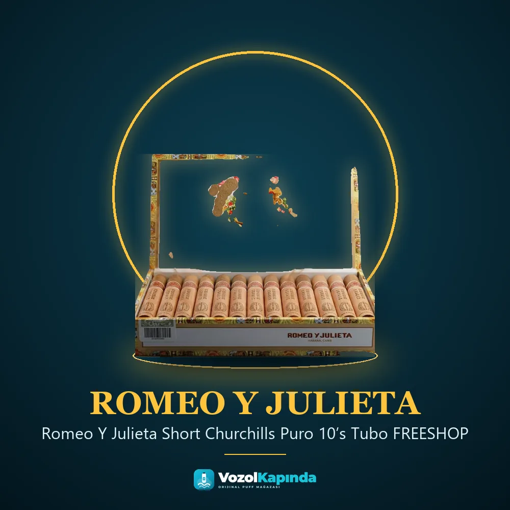 Romeo Y Julieta Short Churchills Puro 10’s Tubo FREESHOP Bilgi Kartı Romeo Y Julieta Short Churchills Puro 10’s Tubo FREESHOP sipariş avantajları: kapıda ödeme ve gizli paket