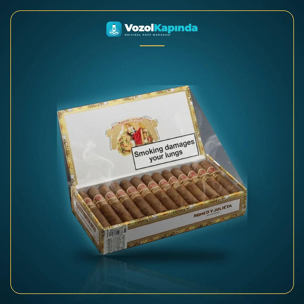 Romeo Y Julieta Wide Churchills Puro 10’s FREESHOP paket görünümü